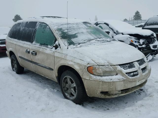 1D4GP24R24B556340 - 2004 DODGE GRAND CARA WHITE photo 1