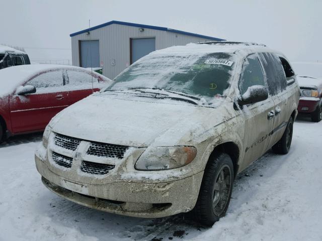 1D4GP24R24B556340 - 2004 DODGE GRAND CARA WHITE photo 2