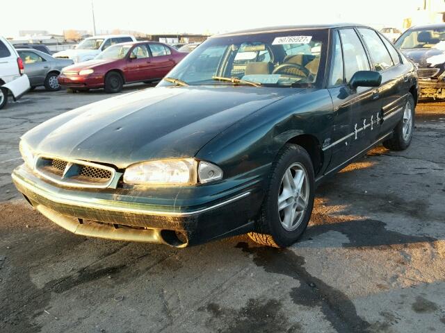 1G2HX52K0XH246282 - 1999 PONTIAC BONNEVILLE GREEN photo 2