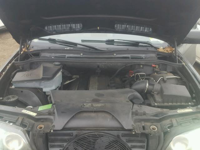 5UXFA535X2LP56138 - 2002 BMW X5 3.0I BLACK photo 7