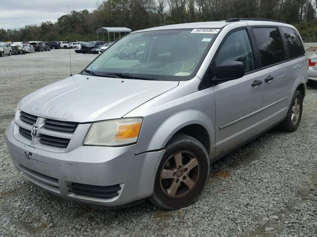 1D8HN44H88B118312 - 2008 DODGE GRAND CARA SILVER photo 2