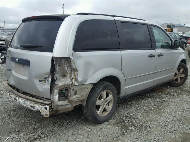 1D8HN44H88B118312 - 2008 DODGE GRAND CARA SILVER photo 4