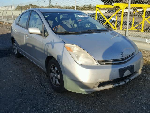 JTDKB20U840008970 - 2004 TOYOTA PRIUS SILVER photo 1