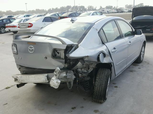 JM1BK32F471610624 - 2007 MAZDA 3 I SILVER photo 4