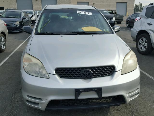 2T1KR32E93C150160 - 2003 TOYOTA COROLLA MA SILVER photo 9