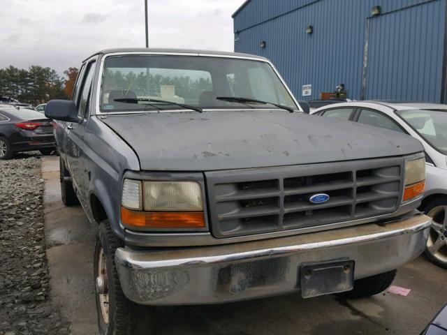 1FTHX26H5SKB25901 - 1995 FORD F250 GRAY photo 9