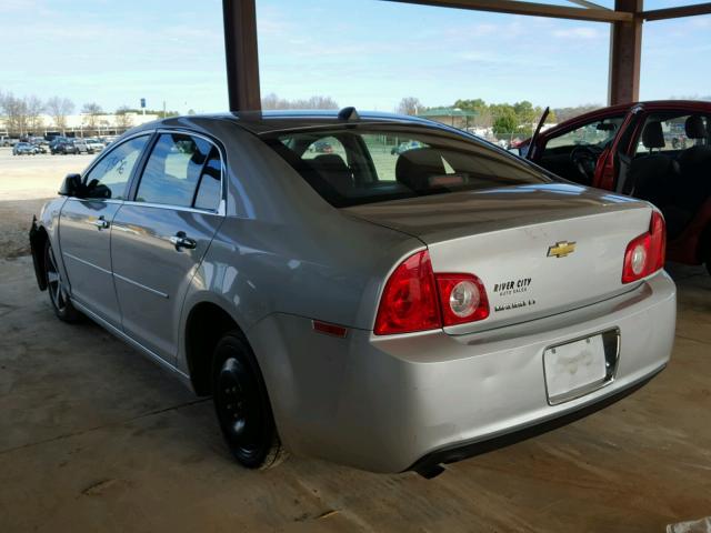 1G1ZC5E09CF397514 - 2012 CHEVROLET MALIBU 1LT SILVER photo 3