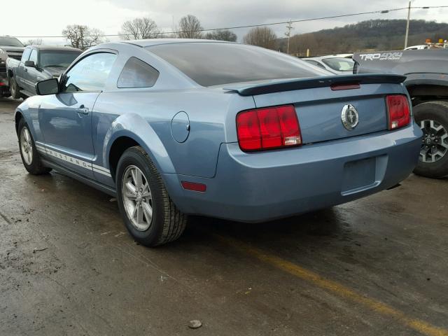 1ZVFT80N075273476 - 2007 FORD MUSTANG BLUE photo 3