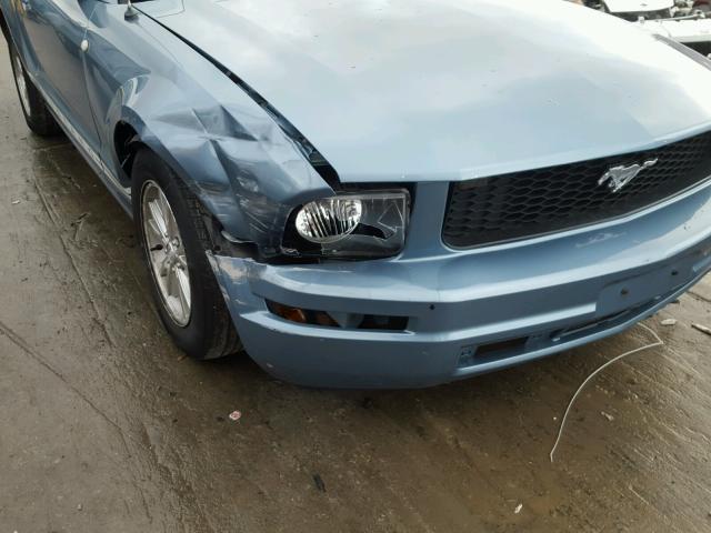 1ZVFT80N075273476 - 2007 FORD MUSTANG BLUE photo 9