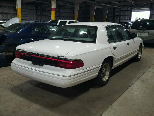 2MELM75W5VX729545 - 1997 MERCURY GRAND MARQ WHITE photo 4