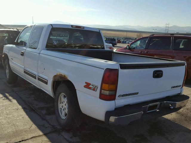 1GCEK19T6XE101785 - 1999 CHEVROLET SILVERADO WHITE photo 3