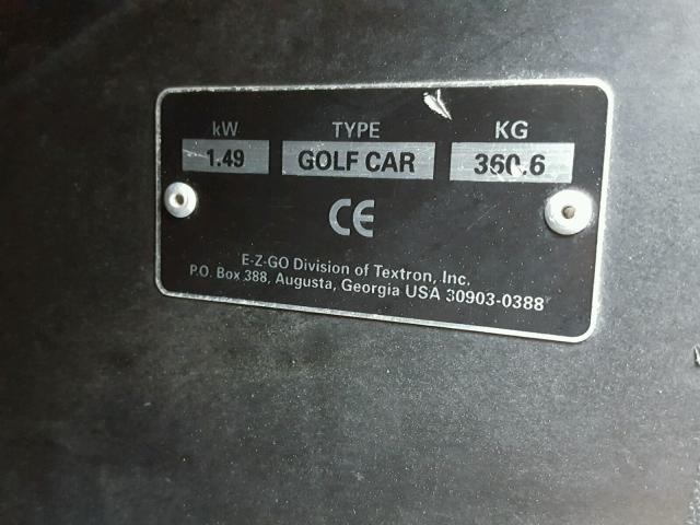 935608 - 1996 EASY GOLF CART GREEN photo 10