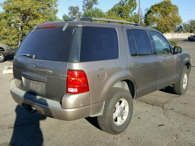 1FMZU63E34UB68974 - 2004 FORD EXPLORER X TAN photo 4