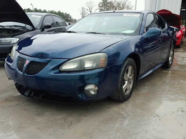 2G2WP522751245301 - 2005 PONTIAC GRAND PRIX BLUE photo 2