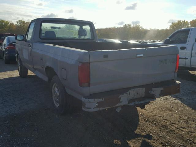 2FTEF25Y7PCA99773 - 1993 FORD F250 GRAY photo 3
