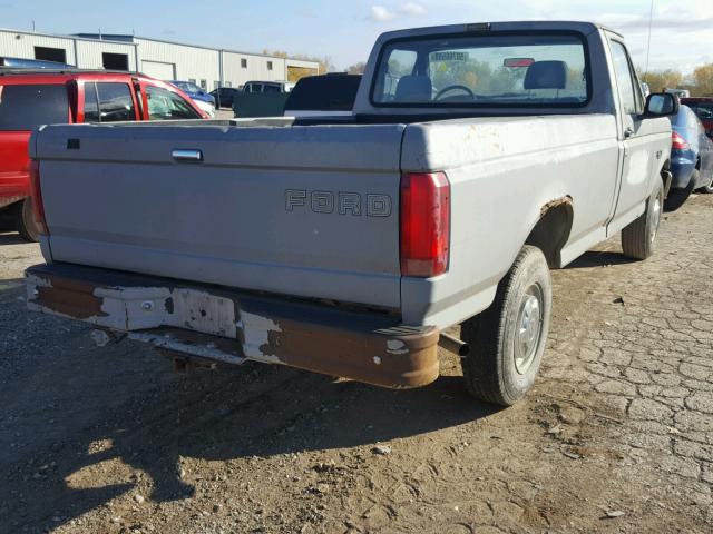 2FTEF25Y7PCA99773 - 1993 FORD F250 GRAY photo 4
