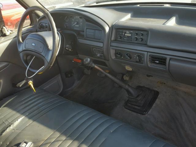 2FTEF25Y7PCA99773 - 1993 FORD F250 GRAY photo 9