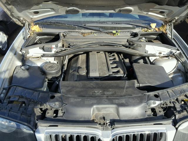 WBXPA73474WB22348 - 2004 BMW X3 2.5I SILVER photo 7