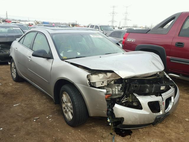 1G2ZG558364142041 - 2006 PONTIAC G6 SE1 SILVER photo 1