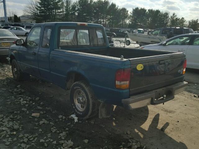 1FTCR14U4STA28276 - 1995 FORD RANGER SUP TURQUOISE photo 3