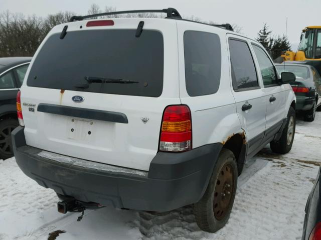 1FMCU93196KA69367 - 2006 FORD ESCAPE XLT WHITE photo 4