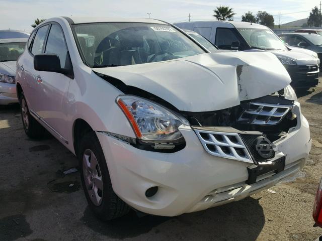 JN8AS5MV5DW642545 - 2013 NISSAN ROGUE S WHITE photo 1