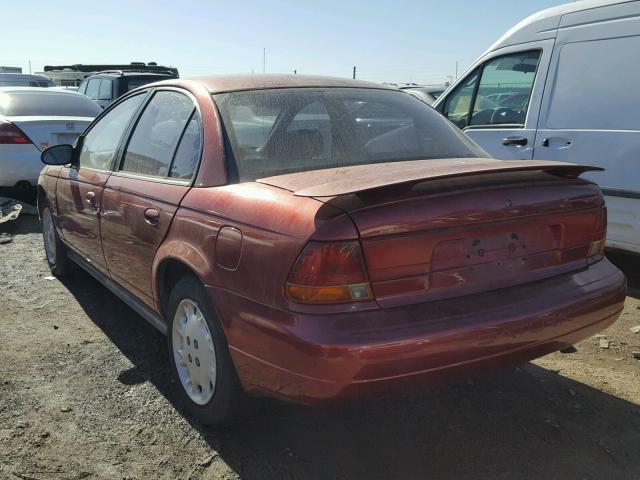 1G8ZK5271VZ310017 - 1997 SATURN SL2 MAROON photo 3