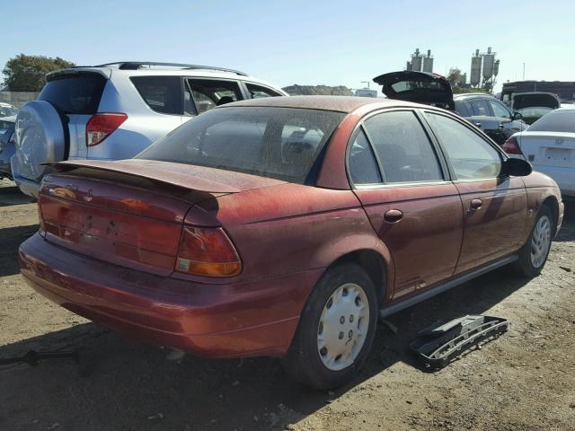 1G8ZK5271VZ310017 - 1997 SATURN SL2 MAROON photo 4