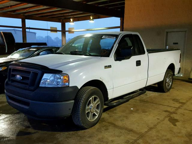 1FTRF12W37KC39120 - 2007 FORD F150 WHITE photo 2