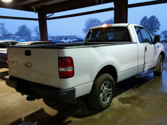 1FTRF12W37KC39120 - 2007 FORD F150 WHITE photo 4