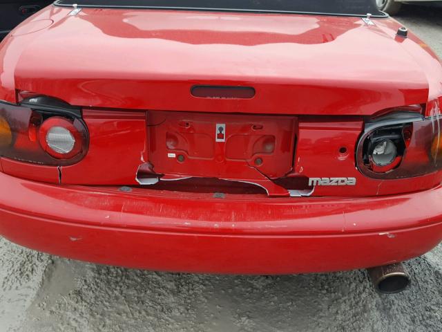 JM1NA3513P0404104 - 1993 MAZDA MX-5 MIATA RED photo 9