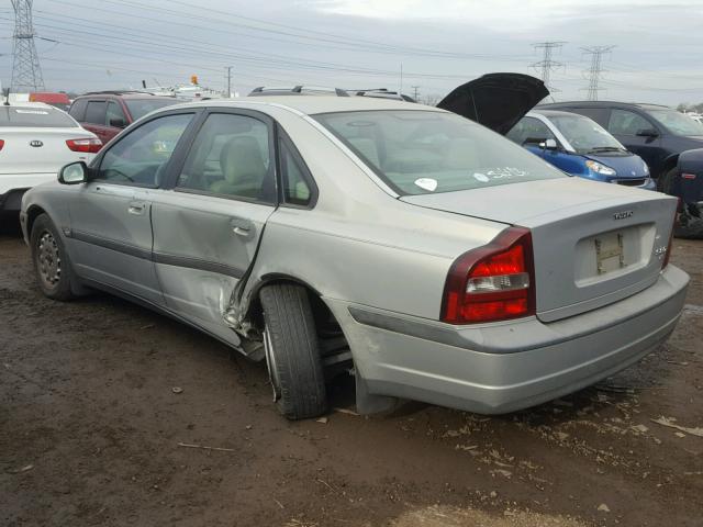 YV1TS97D4X1059295 - 1999 VOLVO S80 SILVER photo 3