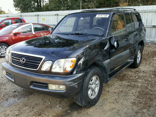 JT6HT00W1X0066993 - 1999 LEXUS LX 470 GRAY photo 2