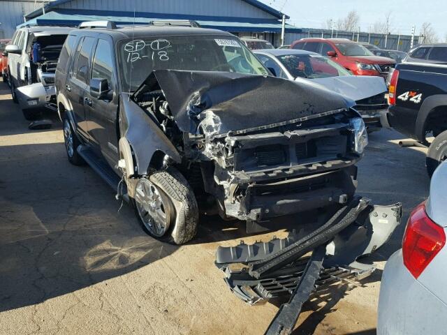 1FMEU74897UB84341 - 2007 FORD EXPLORER E BLACK photo 1