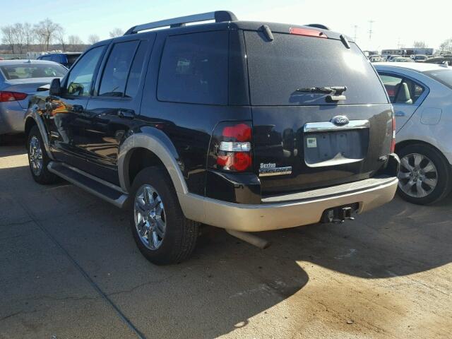 1FMEU74897UB84341 - 2007 FORD EXPLORER E BLACK photo 3