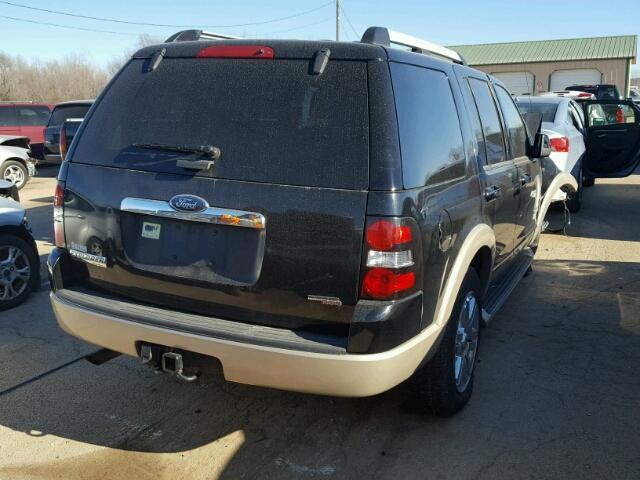 1FMEU74897UB84341 - 2007 FORD EXPLORER E BLACK photo 4