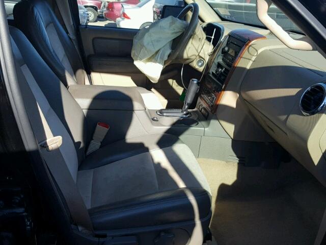 1FMEU74897UB84341 - 2007 FORD EXPLORER E BLACK photo 5