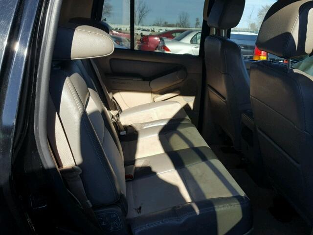 1FMEU74897UB84341 - 2007 FORD EXPLORER E BLACK photo 6