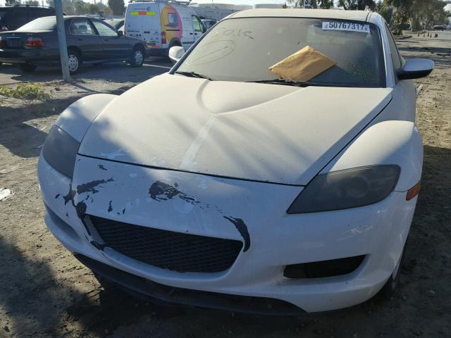 JM1FE173X60201169 - 2006 MAZDA RX8 WHITE photo 2