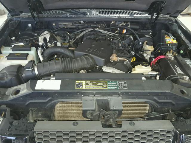 1FMZU77K85UA22674 - 2005 FORD EXPLORER S BLACK photo 7
