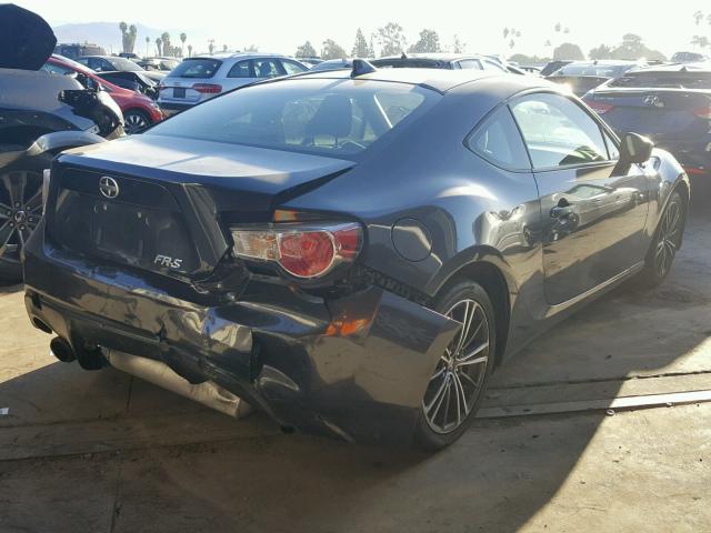 JF1ZNAA13G9705795 - 2016 TOYOTA SCION FR-S ნაცრისფერი ფოტო 4