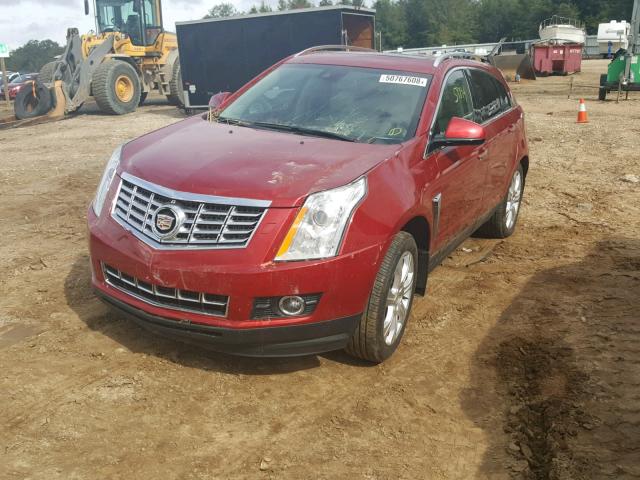 3GYFNEE36DS505903 - 2013 CADILLAC SRX PREMIU RED photo 2