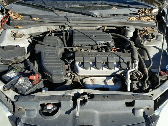 2HGES16344H616665 - 2004 HONDA CIVIC DX V SILVER photo 7