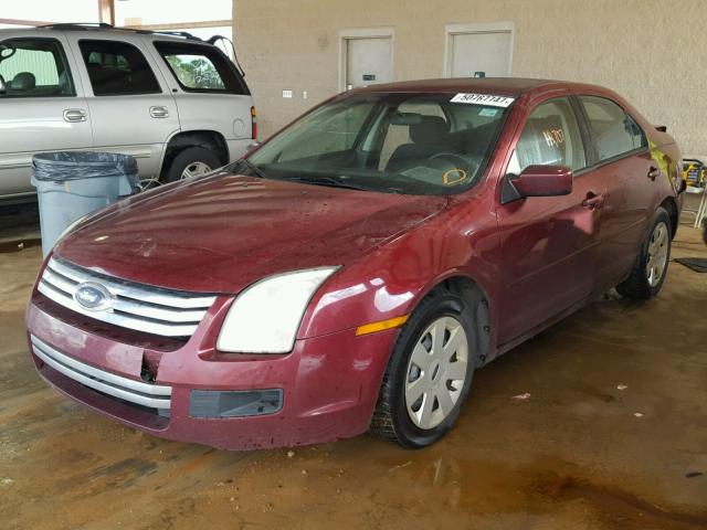 3FAFP07Z56R215849 - 2006 FORD FUSION SE BURGUNDY photo 2