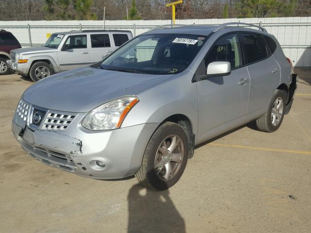 JN8AS58V29W178650 - 2009 NISSAN ROGUE S SILVER photo 2