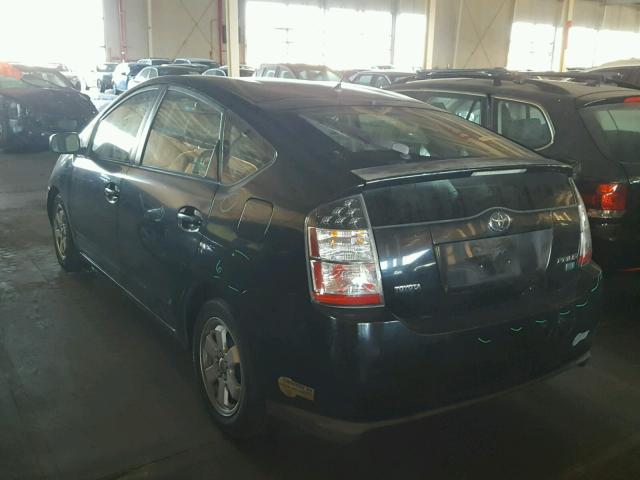 JTDKB20U253009497 - 2005 TOYOTA PRIUS BLACK photo 3