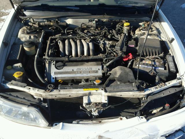 JN1CA21A1XT107616 - 1999 NISSAN MAXIMA GLE WHITE photo 7