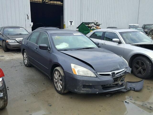 1HGCM66487A100478 - 2007 HONDA ACCORD SE GRAY photo 1