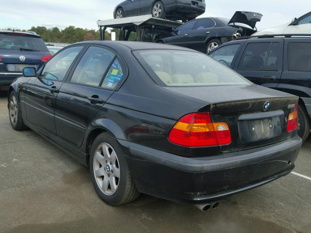 WBAAZ33433KP80141 - 2003 BMW 325 I BLACK photo 3