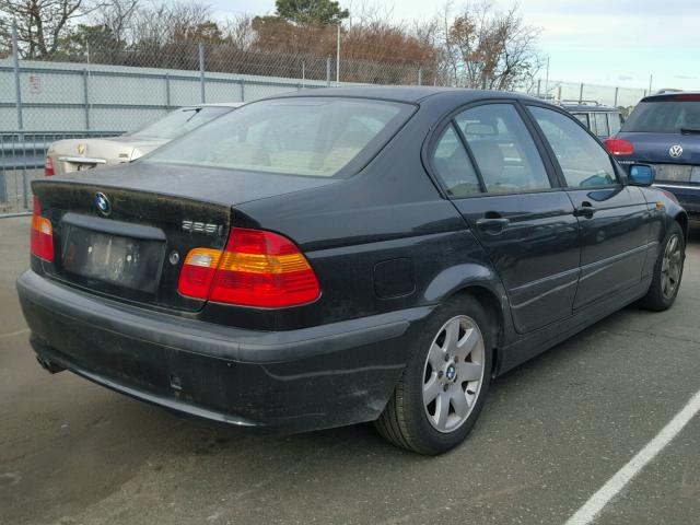 WBAAZ33433KP80141 - 2003 BMW 325 I BLACK photo 4